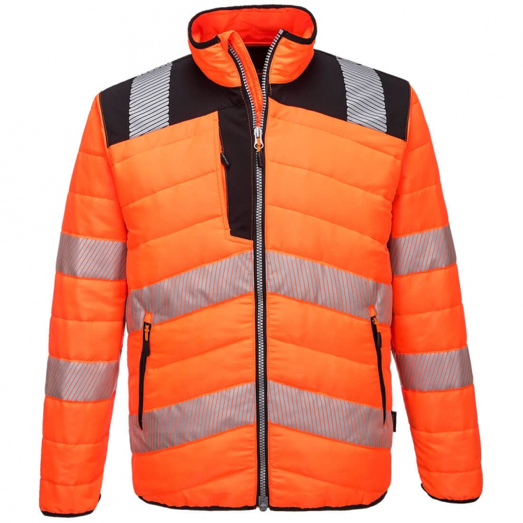 Portwest PW371 PW3 Hi Vis Baffle Jacket